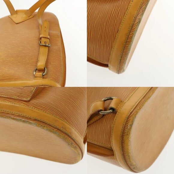 LOUIS VUITTON Epi Gobelins Backpack Yellow M52299 LV Auth 94968 - Picture 13 of 15